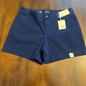 A.N.A. Mid-rise Midi Shorts